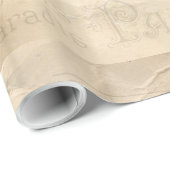 Paris 1A-1B Bildoptionen - Umrandungspapier Geschenkpapier (Rolleneckpunkt)