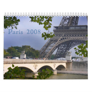 Paris 2008 kalender