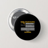 Paris 2024 Solar Eclipse 2024 040824 Eclipse Button (Vorne & Hinten)