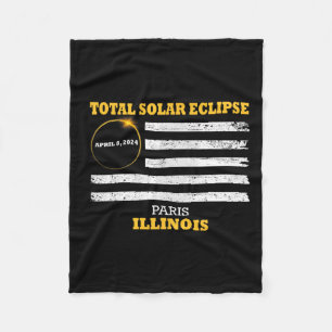 Paris 2024 Solar Eclipse 2024 040824 Eclipse Fleecedecke