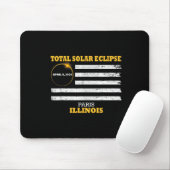 Paris 2024 Solar Eclipse 2024 040824 Eclipse Mousepad (Mit Mouse)