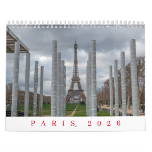 Paris 2026 Kalender