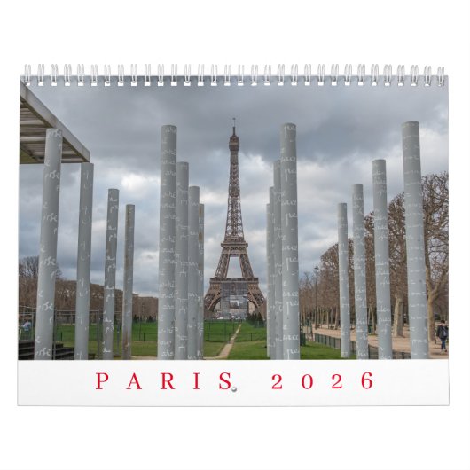 Paris 2026 Kalender (Titelbild)