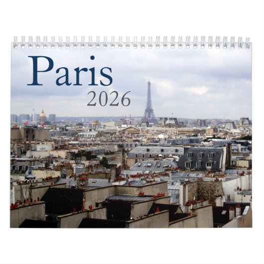 Paris 2026 - Kalender (Titelbild)