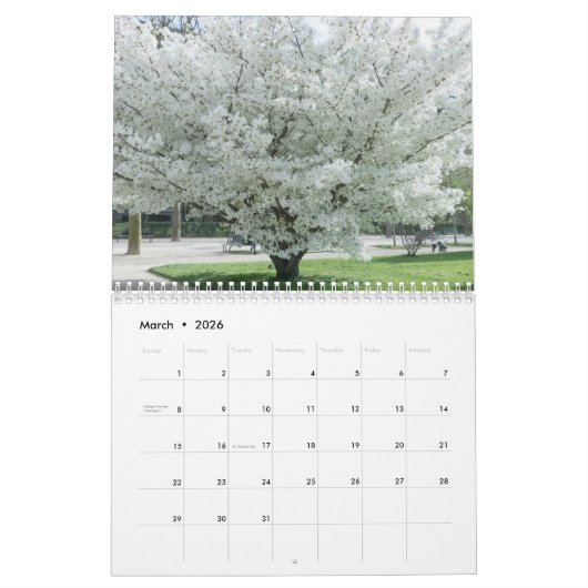 Paris 22 Kalender (Mär 2026)