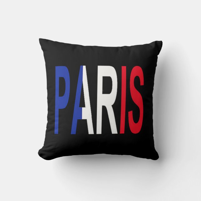 Paris 2 Side Kissen (Vorderseite)
