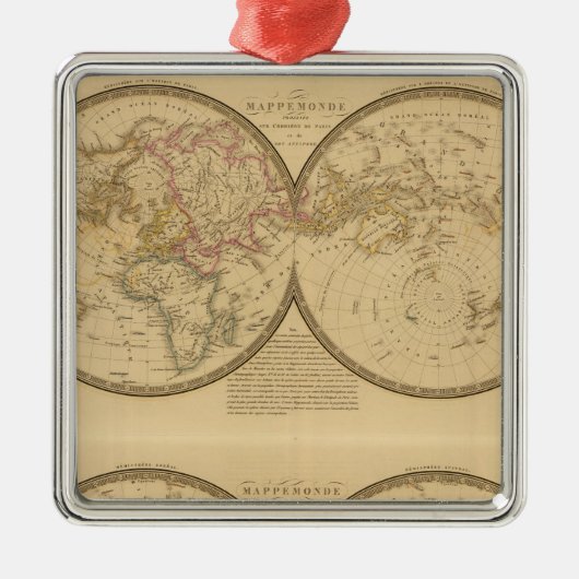 Paris 2 silbernes ornament (Vorne)