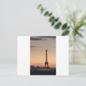 Paris <3 postkarte (Stehend Vorderseite)