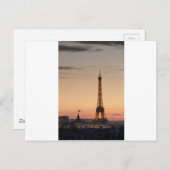 Paris <3 postkarte (Vorne/Hinten)