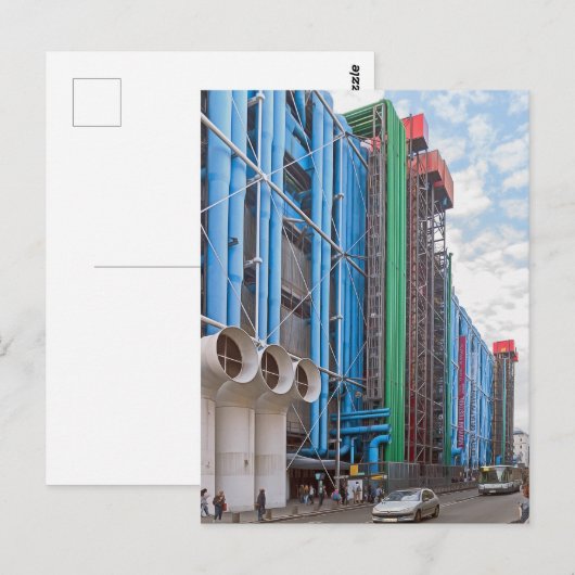 Paris # 49   postkarte (Vorne/Hinten)