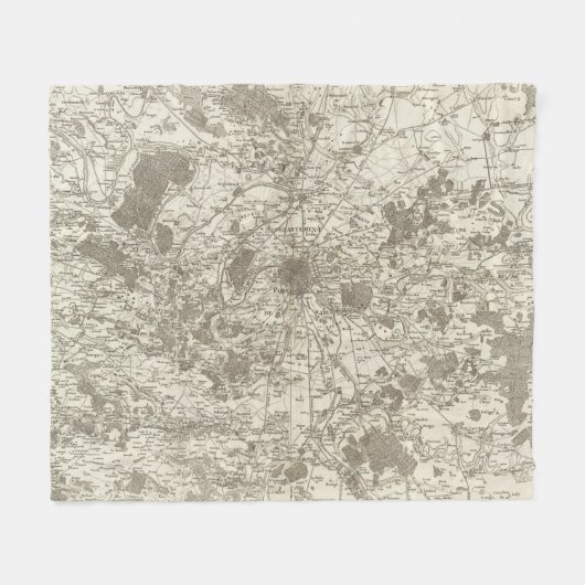 Paris 5 fleecedecke (Vorderseite (Horizontal))