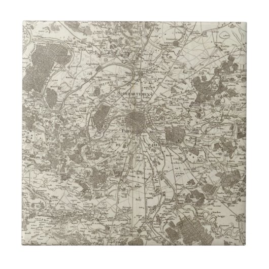 Paris 5 fliese (Vorderseite)