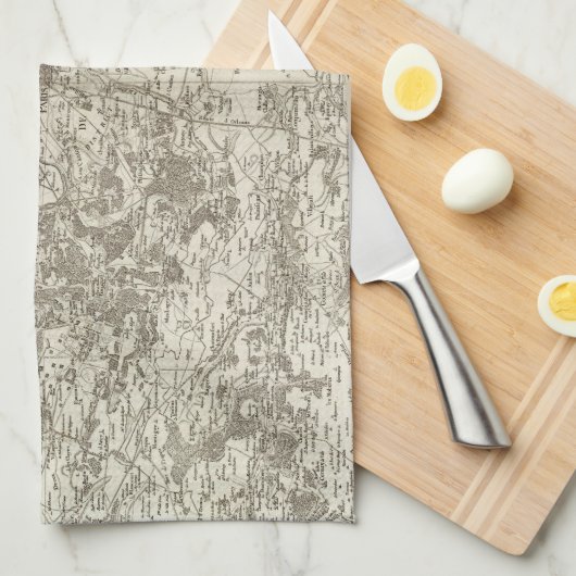 Paris 5 geschirrtuch (Viertel Falte)