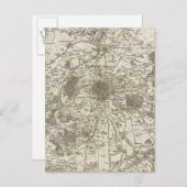 Paris 5 postkarte (Vorne/Hinten)