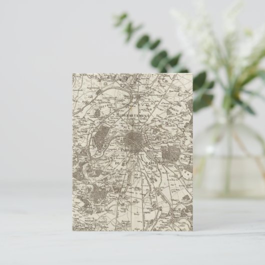 Paris 5 postkarte (Stehend Vorderseite)