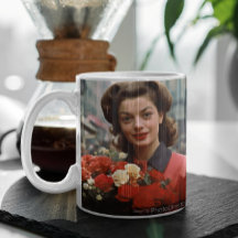 Paris 60er Blume Lady 3