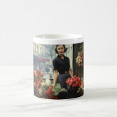 Paris 60er Blume Lady 4 Kaffeetasse (Mittel)