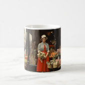 Paris 60er Blume Lady 5 Kaffeetasse (Mittel)