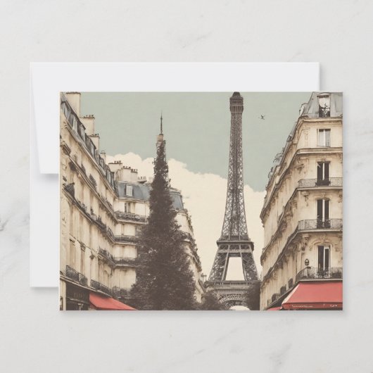 Paris 9 feiertagskarte (Vorderseite)