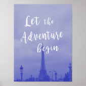 Paris Adventure Poster (Vorne)