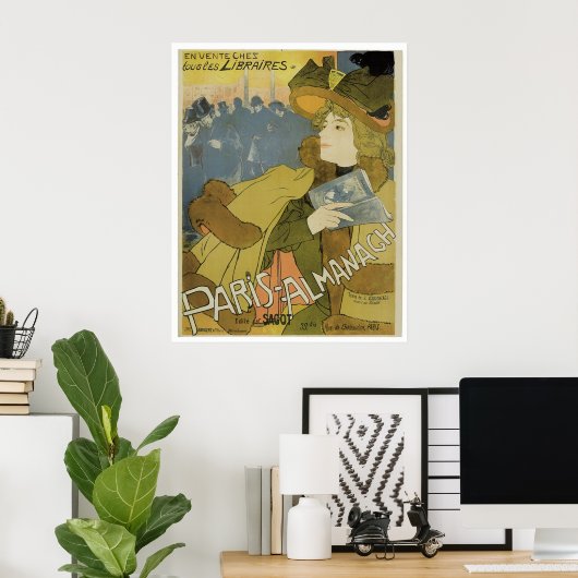 Paris - Almanach Poster (Heimbüro)