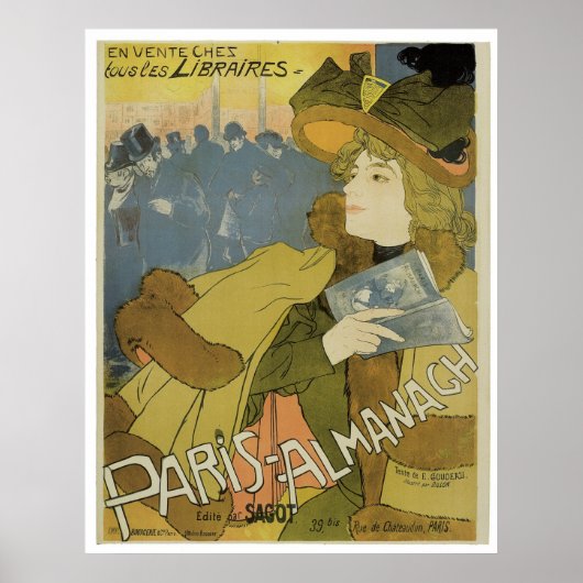 Paris - Almanach Poster (Vorne)