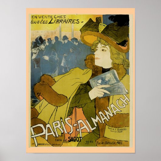 Paris-Almanach Poster (Vorne)