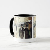 Paris am Regentag Tasse (Vorderseite Links)
