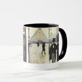 Paris am Regentag Tasse (VorderseiteRechts)