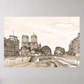 Paris am Seine-Poster Poster (Vorne)