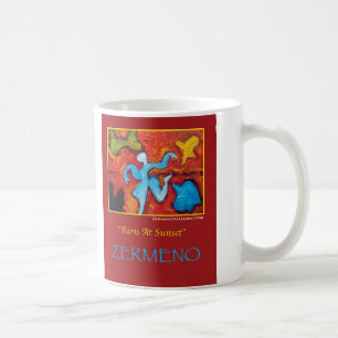 "Paris am Sonnenuntergang" durch Zermeno Kaffeetasse