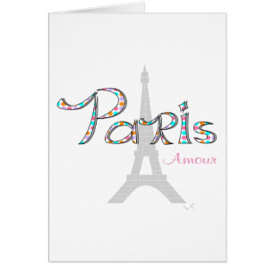 PARIS Amour mit Eiffelturm
