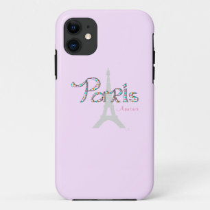 PARIS Amour mit Eiffelturm Case-Mate iPhone Hülle