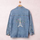 PARIS Amour mit Eiffelturm Jeansjacke (Hangar)
