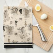 Paris-Anblick 1 Handtuch (Viertel Falte)