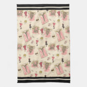 Paris-Anblick 2 Küchentuch (Vertikal)