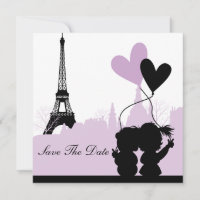 Paris Ankündigung Datum freihalten (Lila 2)