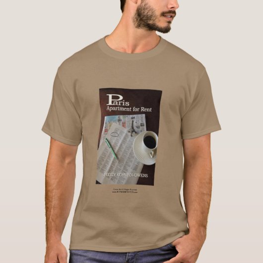 "Paris Apartment for Rent" T-Shirt (Vorderseite)