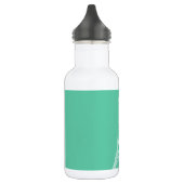 Paris; Aquamarine Zickzack Trinkflasche (Links)