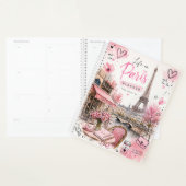 Paris-Aquarell-Rosa-Monatsplaner Planer (Anzeige)