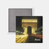 Paris - Arc de Triomphe - Magnet (Vorderseite/Rückseite)