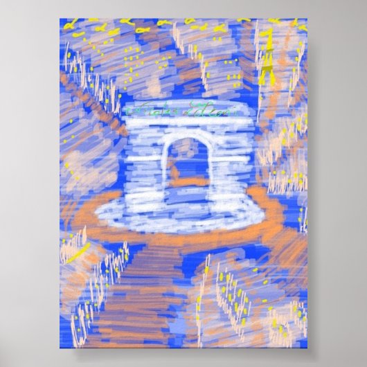 Paris Arc de Triomphe Poster (Vorne)