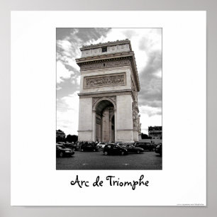 Paris - Arc de Triomphe Poster