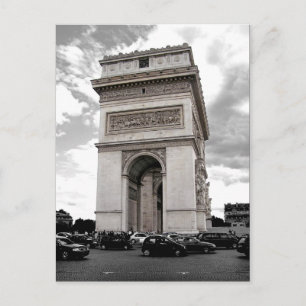 Paris Arc de Triomphe Postkarte