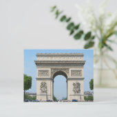 Paris - Arc de Triomphe - Postkarte (Stehend Vorderseite)