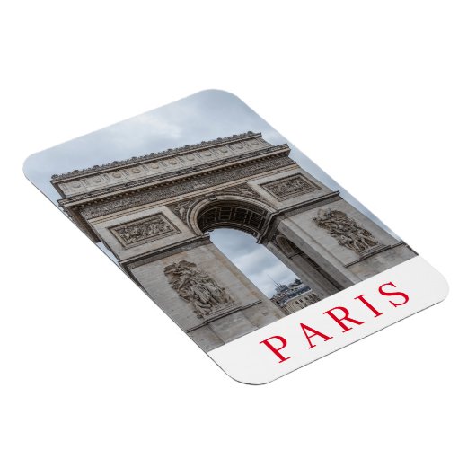 Paris Arc de Triomphe View Kühlschrankmagnet Magnet (Rechte Seite)