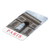Paris Arc de Triomphe View Kühlschrankmagnet Magnet (Linke Seite)