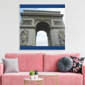 Paris - Arc D'Triomphe Leinwanddruck (Insitu (Wohnzimmer))