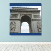 Paris - Arc D'Triomphe Leinwanddruck (Insitu (Holzboden))