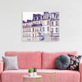 Paris Architektur | Roof Top Gebäude Leinwanddruck (Insitu (Wohnzimmer))